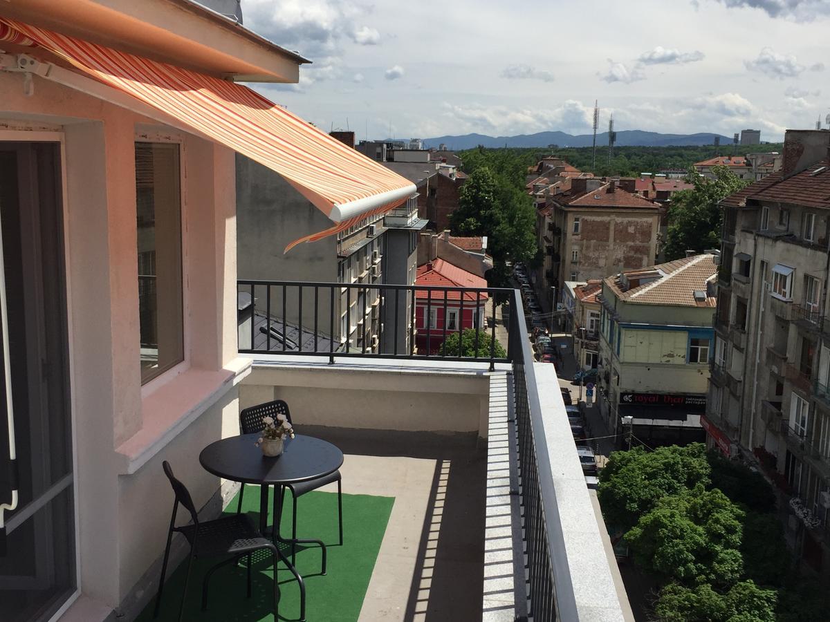 Rooftop Oscar Rooms Sofia Buitenkant foto