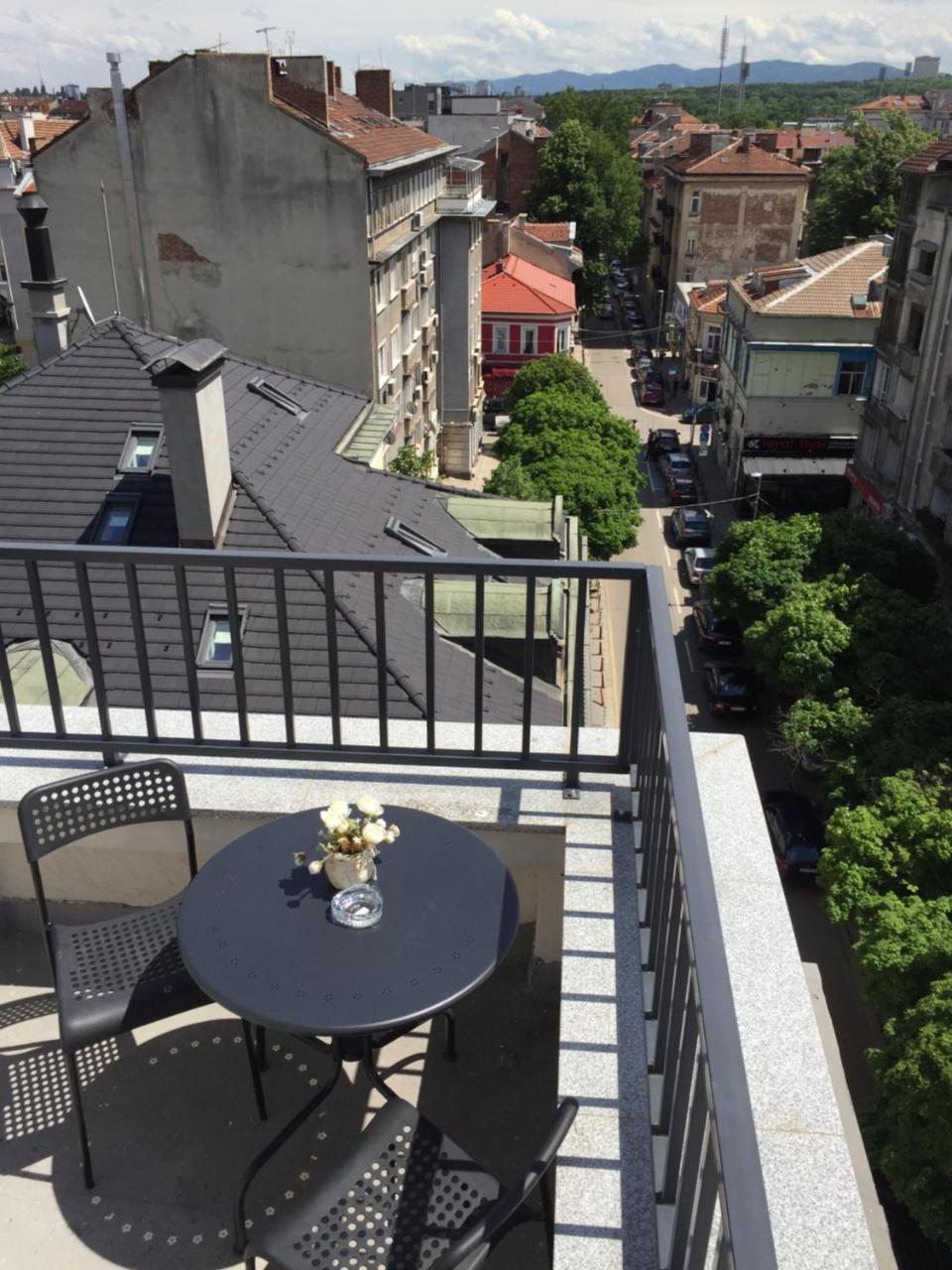Rooftop Oscar Rooms Sofia Buitenkant foto